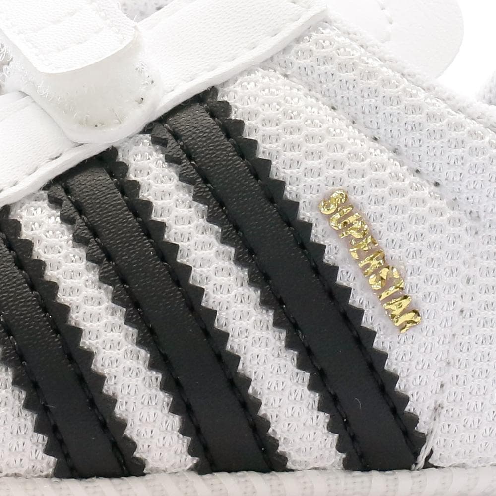 Baskets Blanches Mixte Bébé Adidas Superstar 7