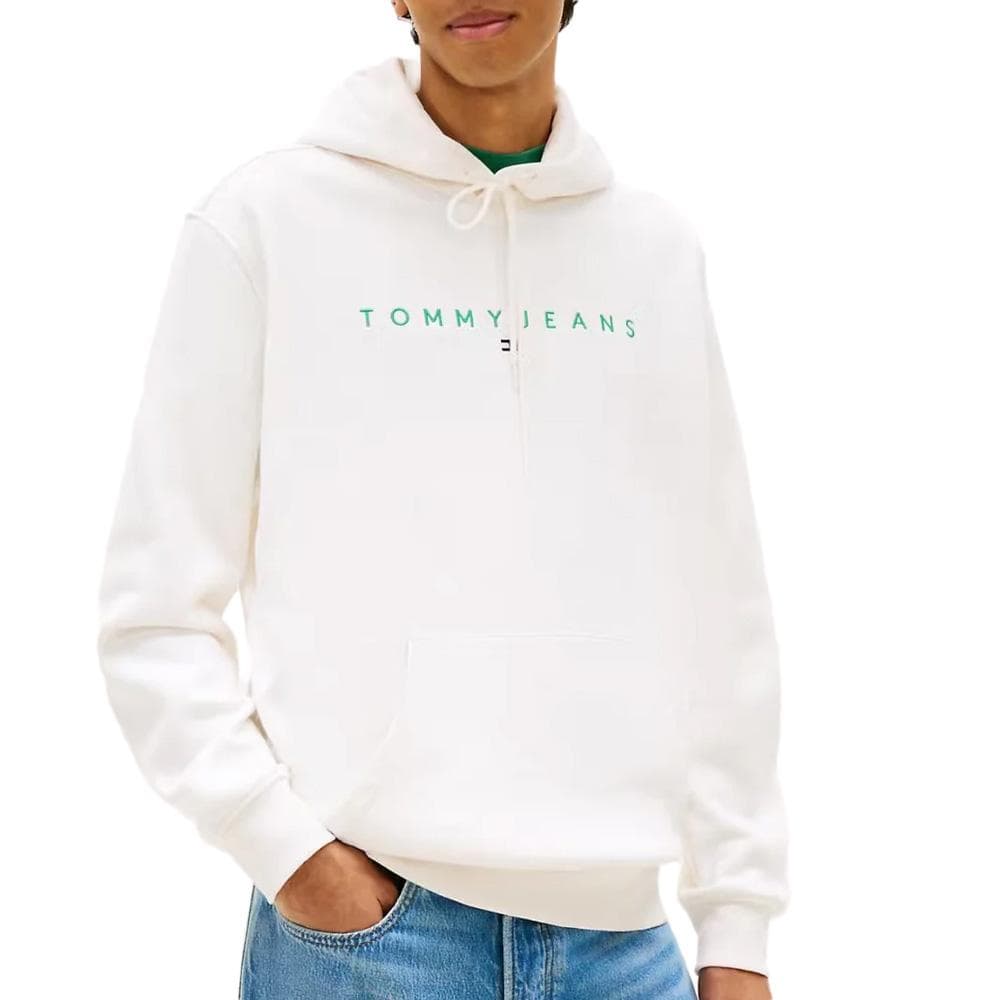 Sweat Blanc Homme Tommy Hilfiger Washed DM0DM20746 1