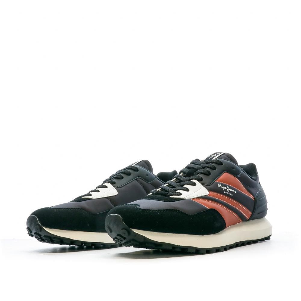 Baskets Noir/Camel Homme Pepe Jeans Foster 6