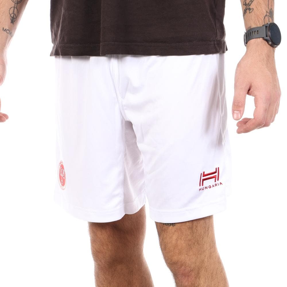 Stade De Reims Short Blanc Homme Hungaria 2