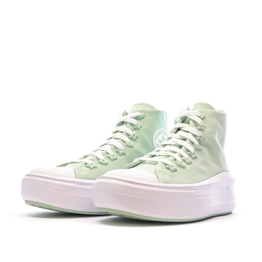 Baskets Vertes Femme Converse All Star Motion 5