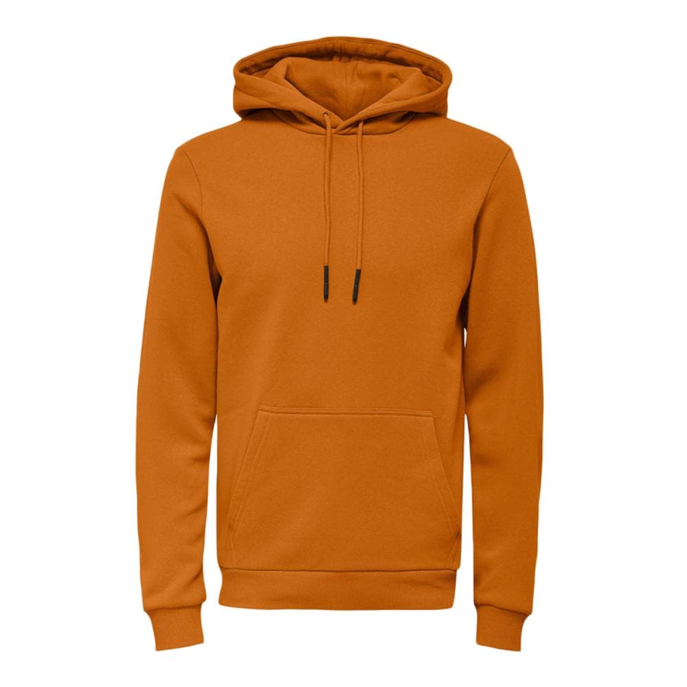 Sweat à Capuche Orange Homme Only & Sons Ceres 1