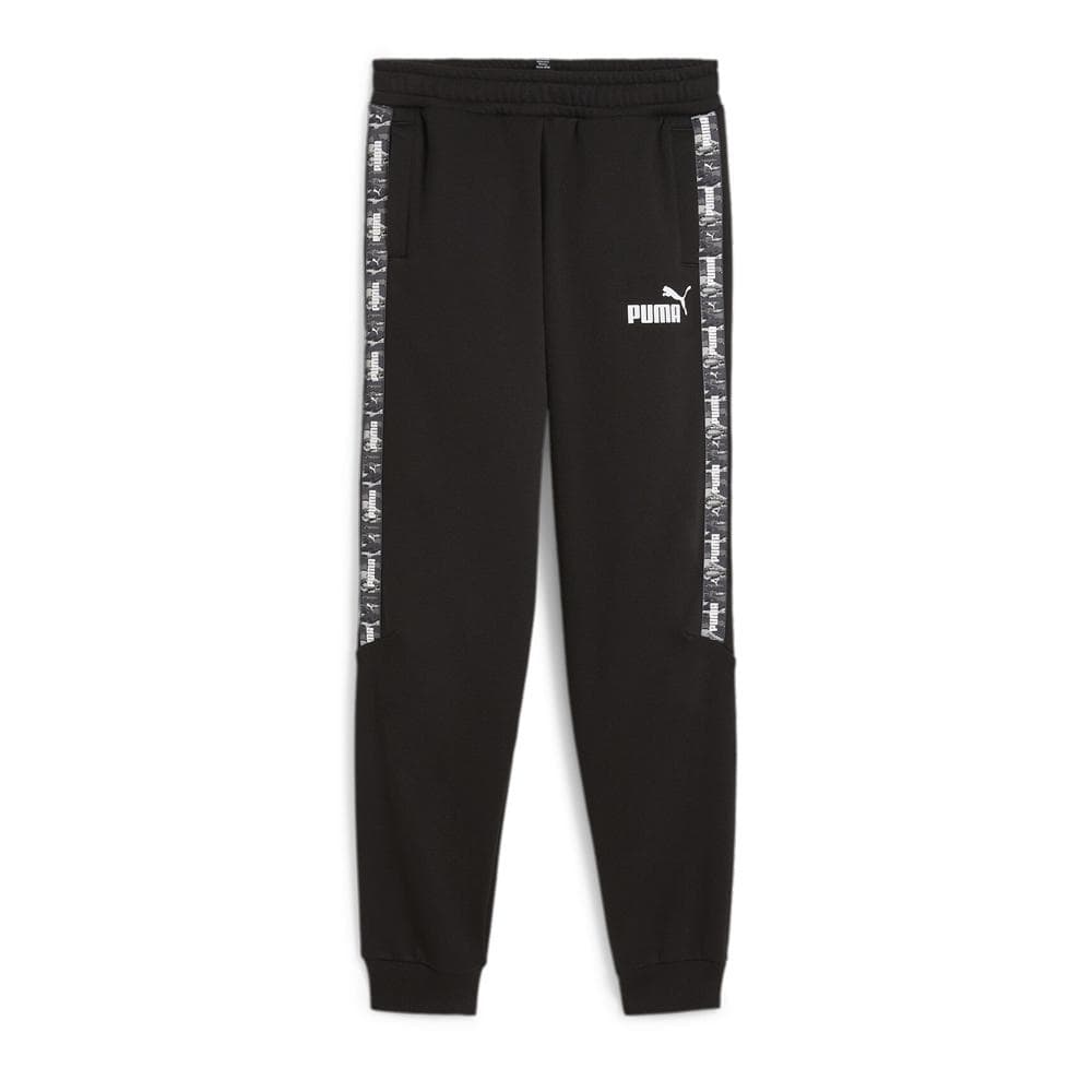 Jogging Noir/Gris Garçon Puma Tape Camo 1