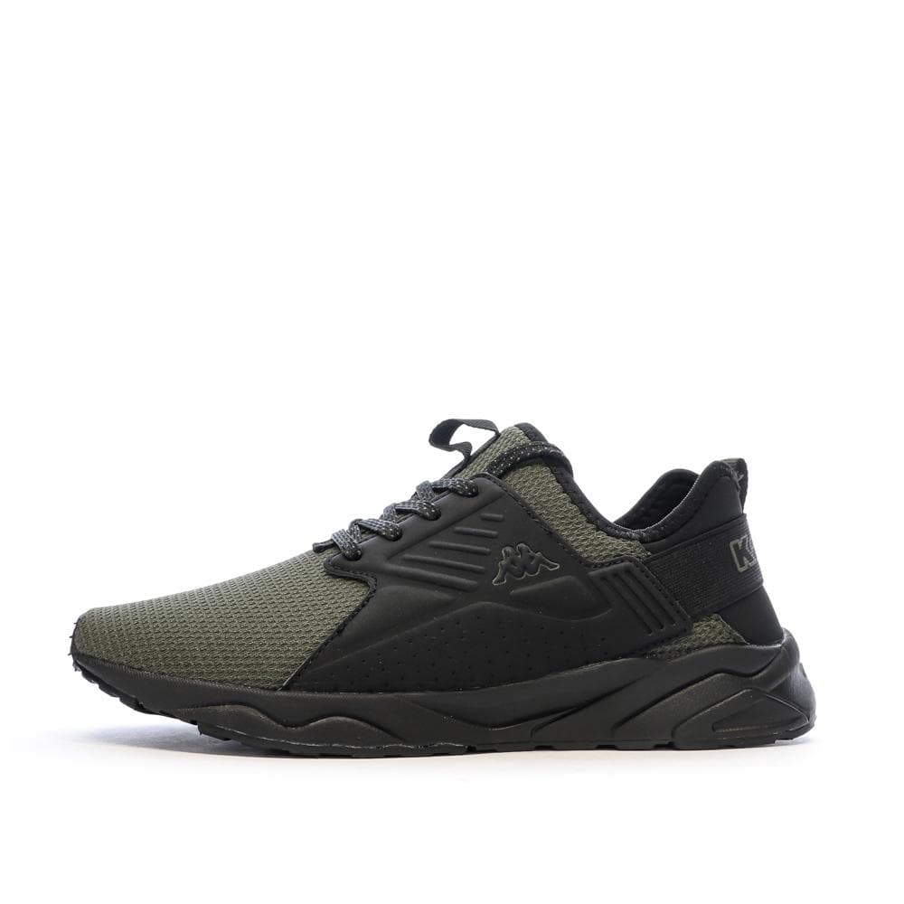 Baskets Noires/Kaki Garçon Kappa San Puerto Lace 1