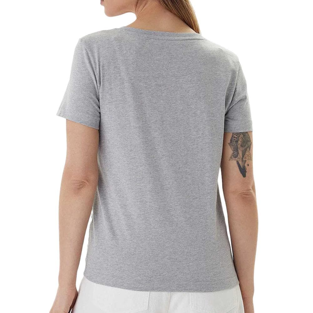 T-Shirt Gris Femme Calvin Klein Jeans Archive LV047B205G 2