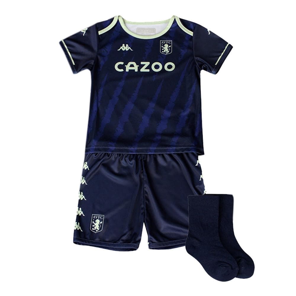 Aston Villa Mini Kit Marine foot Marine Kappa Kombat 1