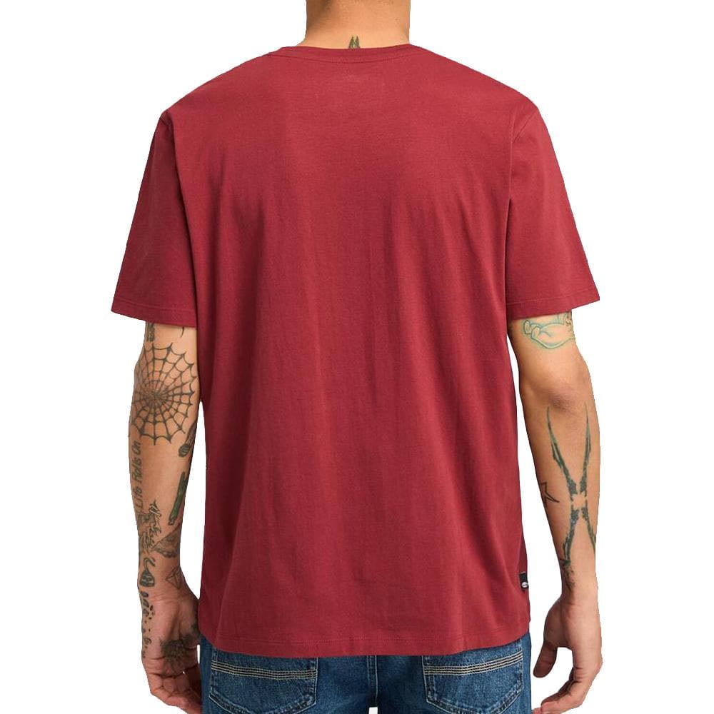 T-Shirt Bordeaux/Noir Homme Timberland Sleeve 2