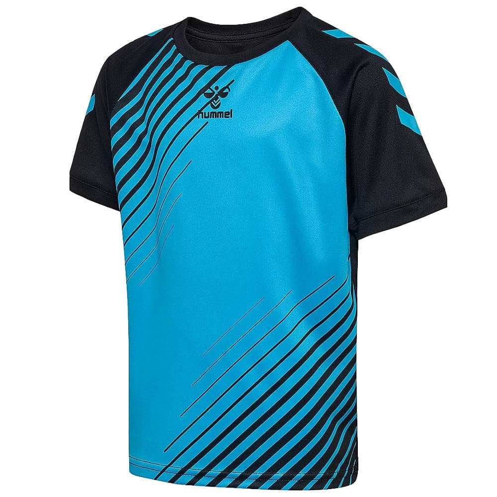 Maillots de Sport Noir/Bleu Homme Hummel Graphic Universe Jersey 1