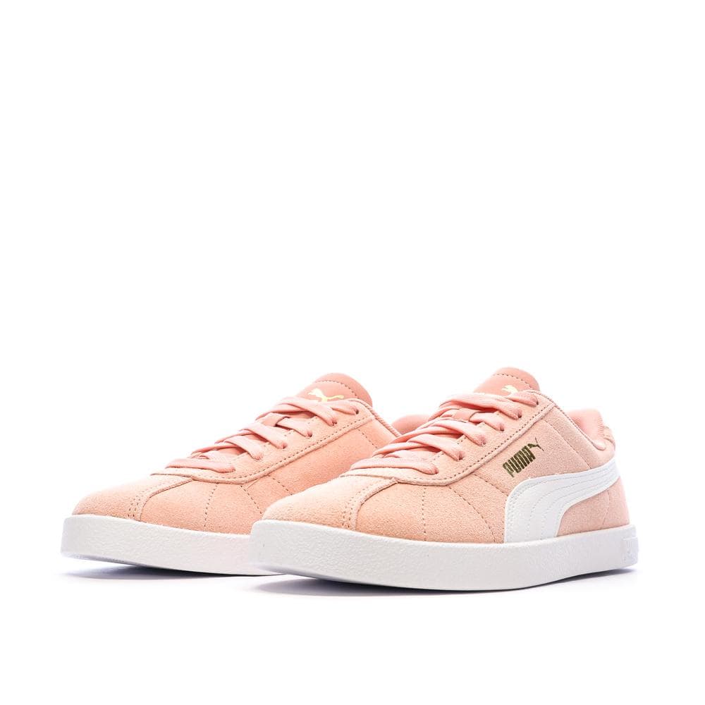 Baskets Rose Corail Fille Puma Club 6