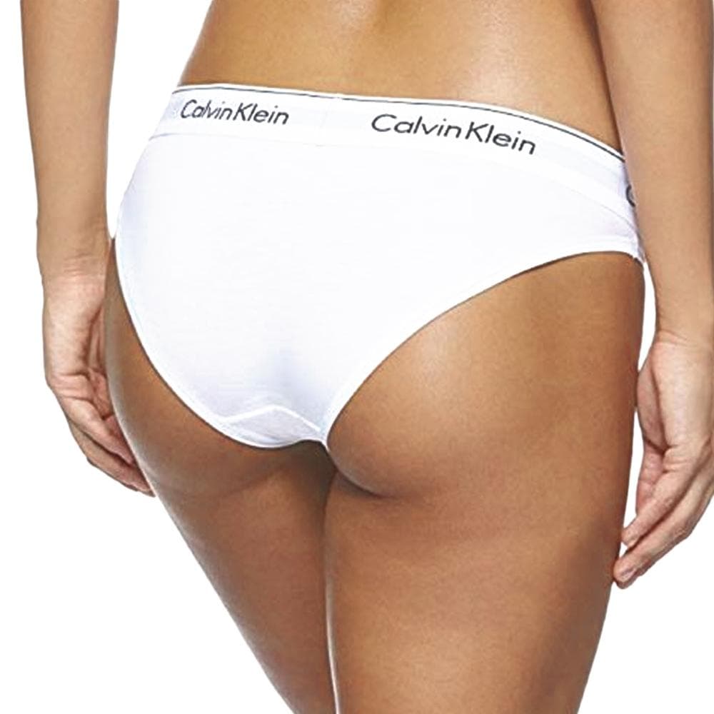 Culotte Blanche Femme Calvin Klein Jeans Bikini 2