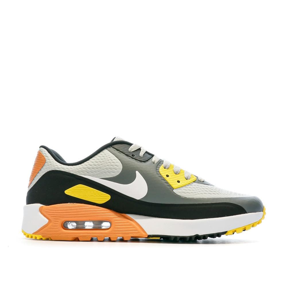 Baskets Grises/Orange Homme Nike Air Max 90 G 2