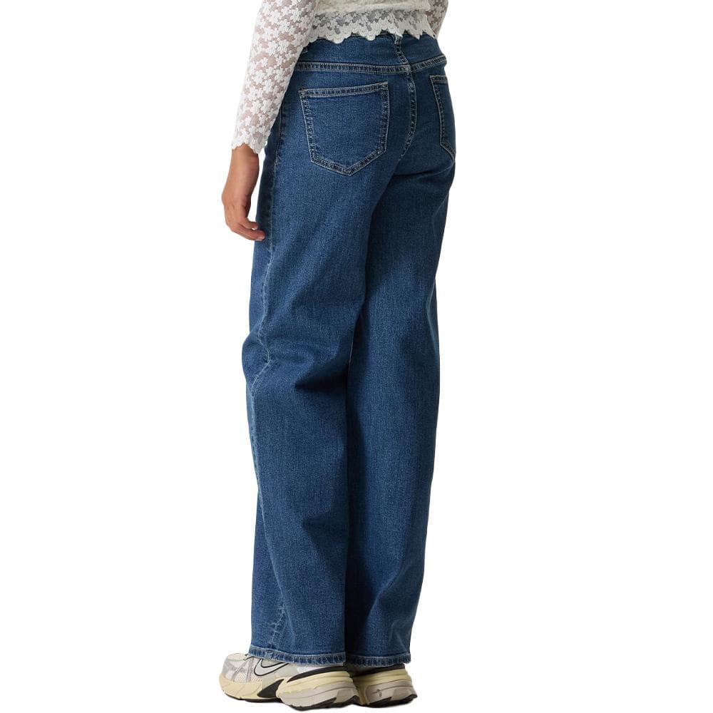 Jean Droit Bleu Femme Annemay Wide 2