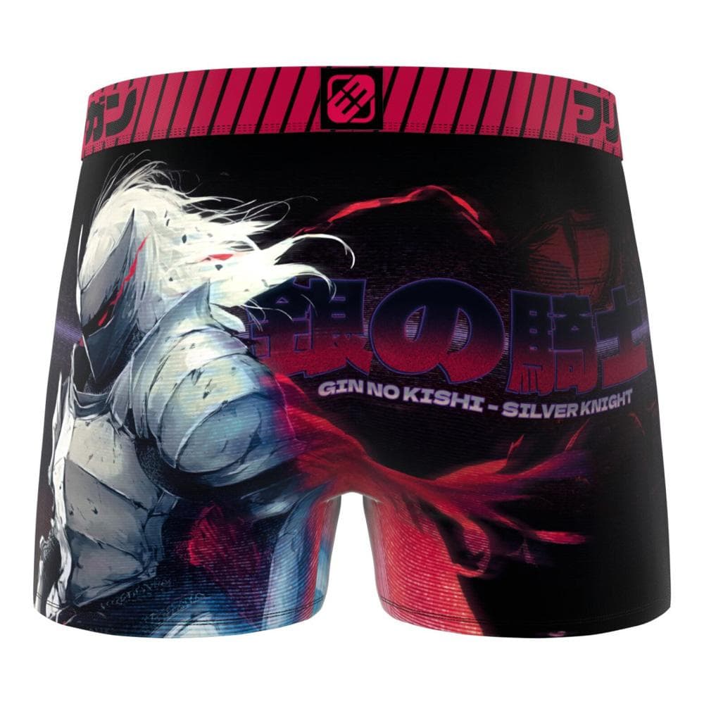 Boxer Noir/Rose Homme Freegun Microfibre 2