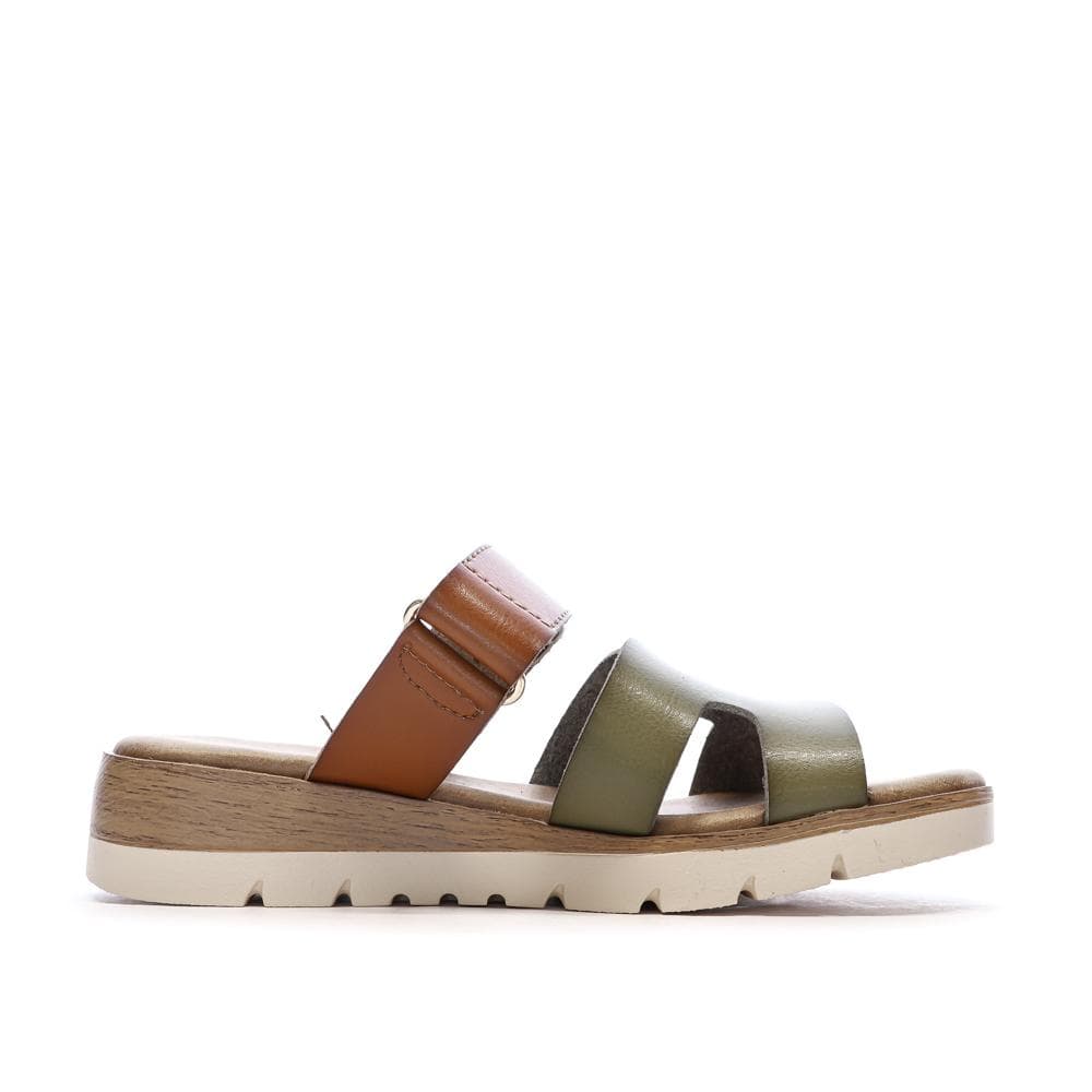 Sandales Kaki/Marron Femme Xti 144125 2