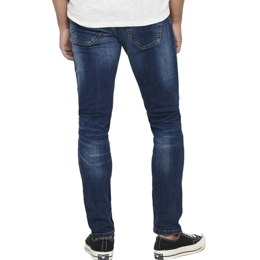Jean Bleu foncé Homme Only & Sons weft 2