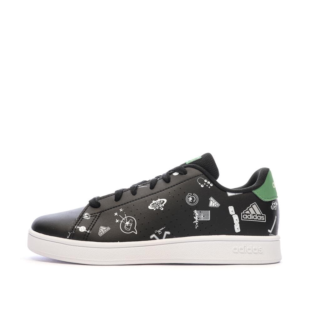 Baskets Noires Junior Adidas Advantage ID8407 1