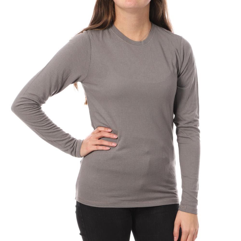 T-Shirt Manches Longues Gris Femme JDY Suma 1