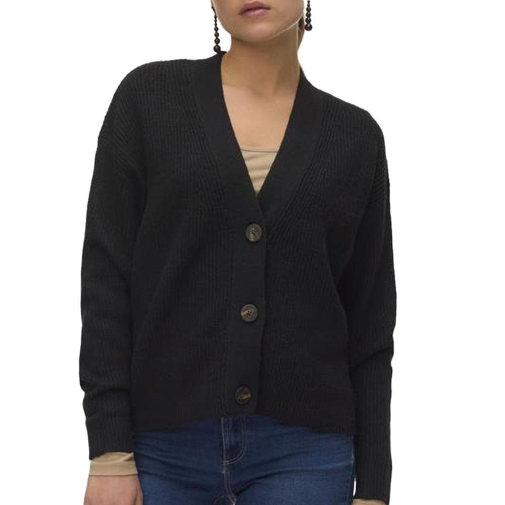 Pull Noir Femme Vero Moda Vmaries Cardigan 1