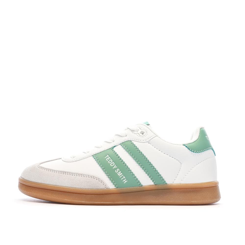 Baskets Blanc/Vert Femme Teddy Smith 120131 1