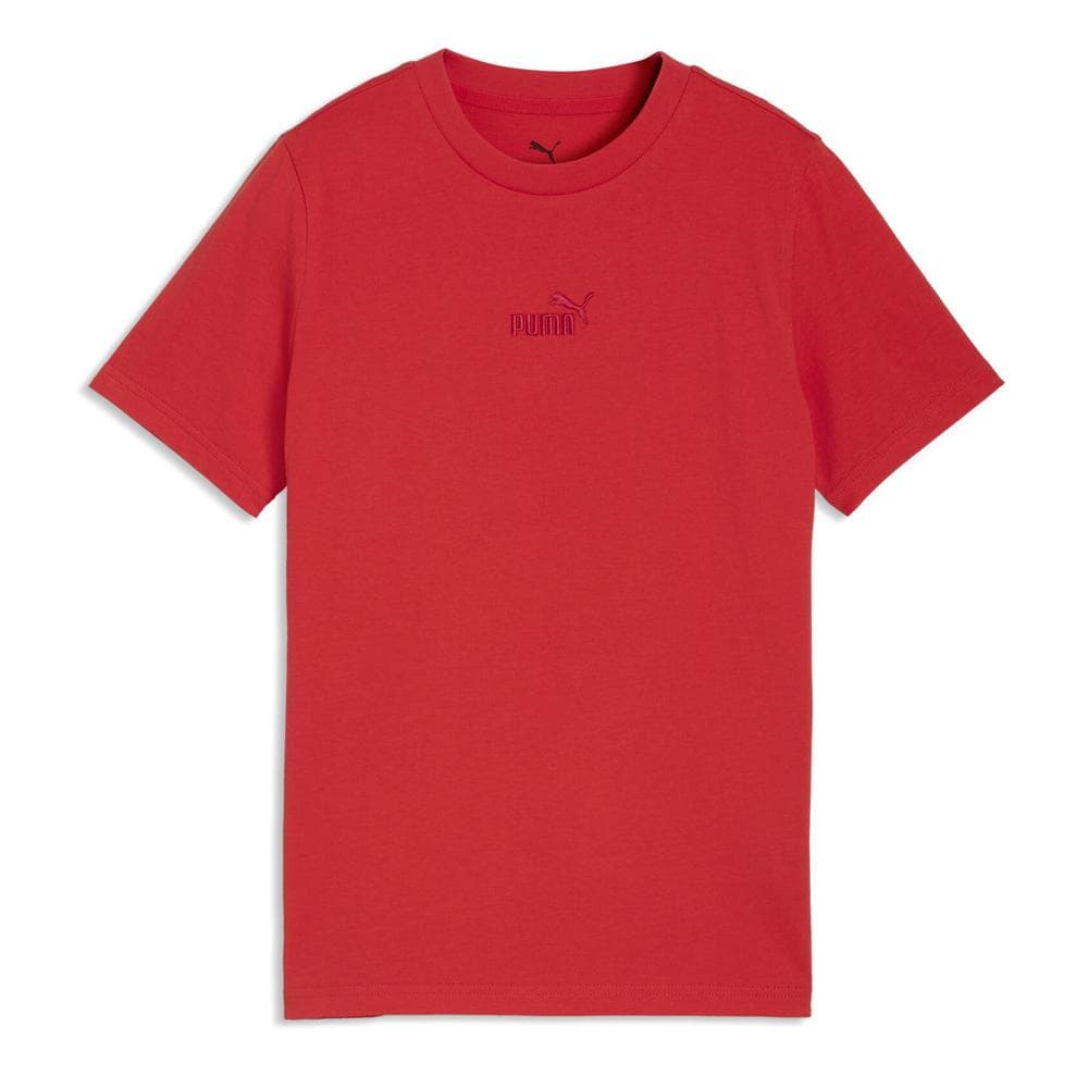 T-Shirt Rouge Garçon Puma Small 1