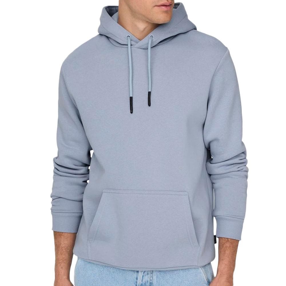 Sweat à Capuche Bleu Homme Only & Sons Ceres 1
