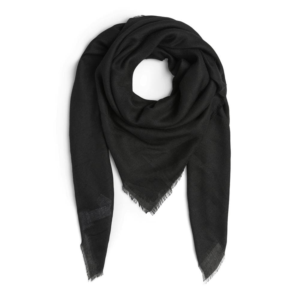 Foulard Noir Femme Pieces Hailey 1