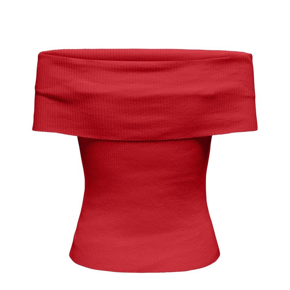Top Rouge Femme Only Lectra 2