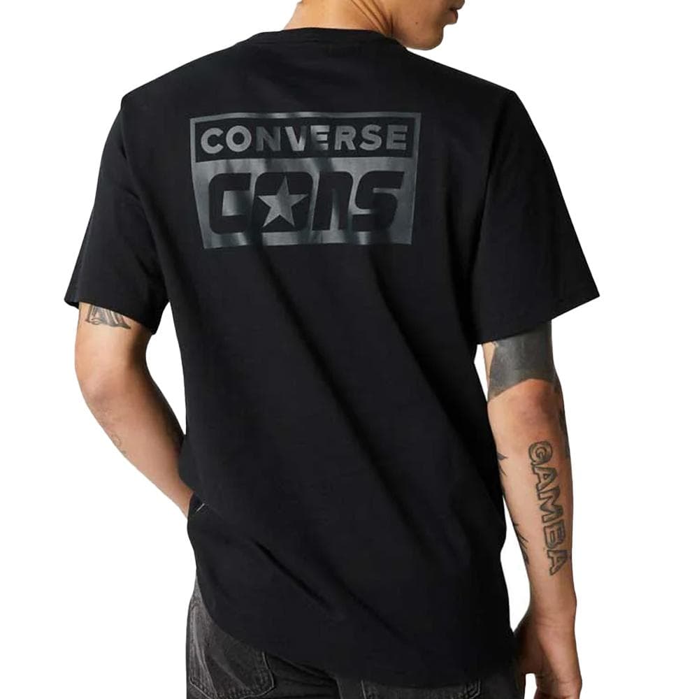 T-shirt Noir Homme Converse Graphic 2