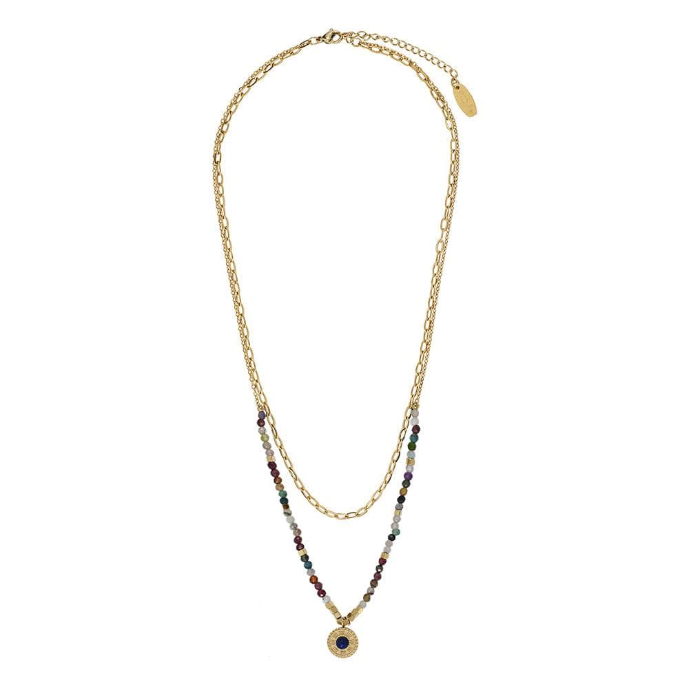 Collier Bleu/Violet Femme Clio Blue CO3938SD 1