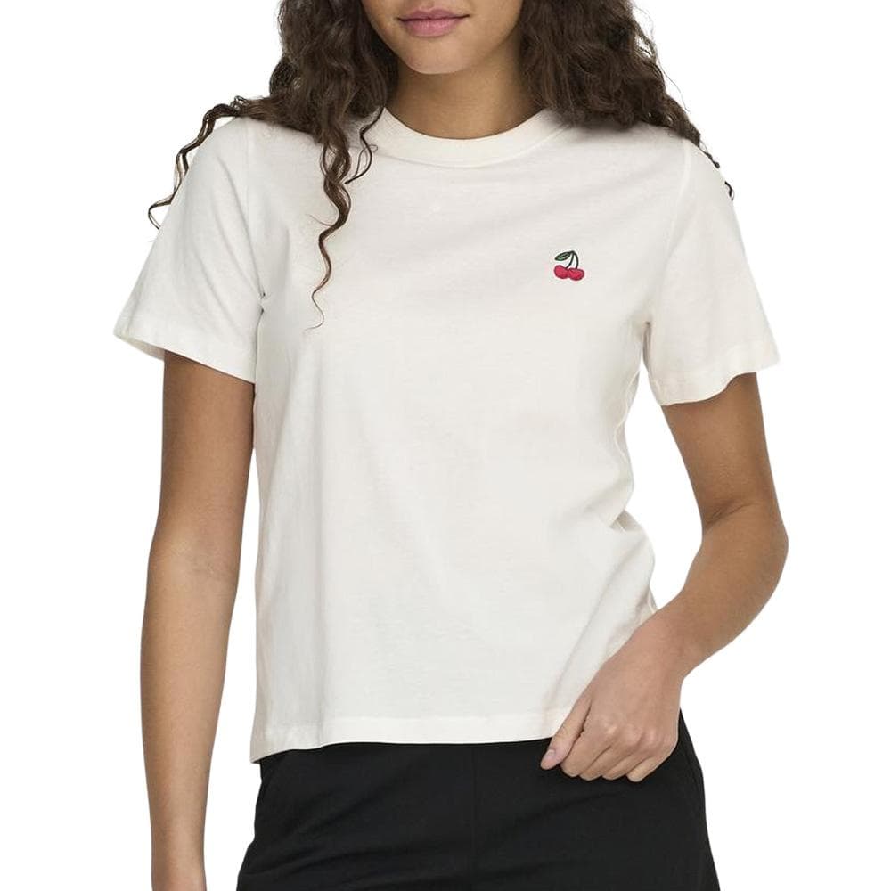 T-Shirt Blanc Femme JDY Pisa Life 1