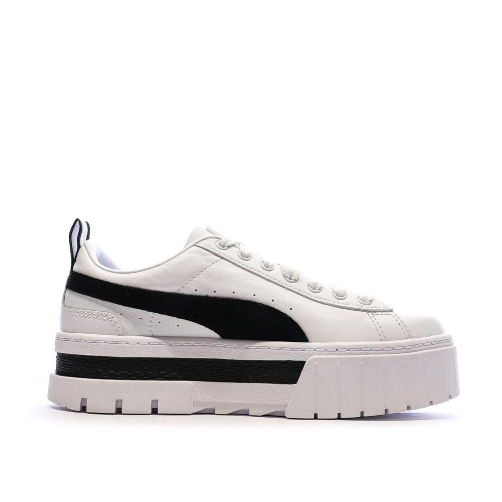 Baskets Blanc/Noir Femme Puma Mayze 381983 2