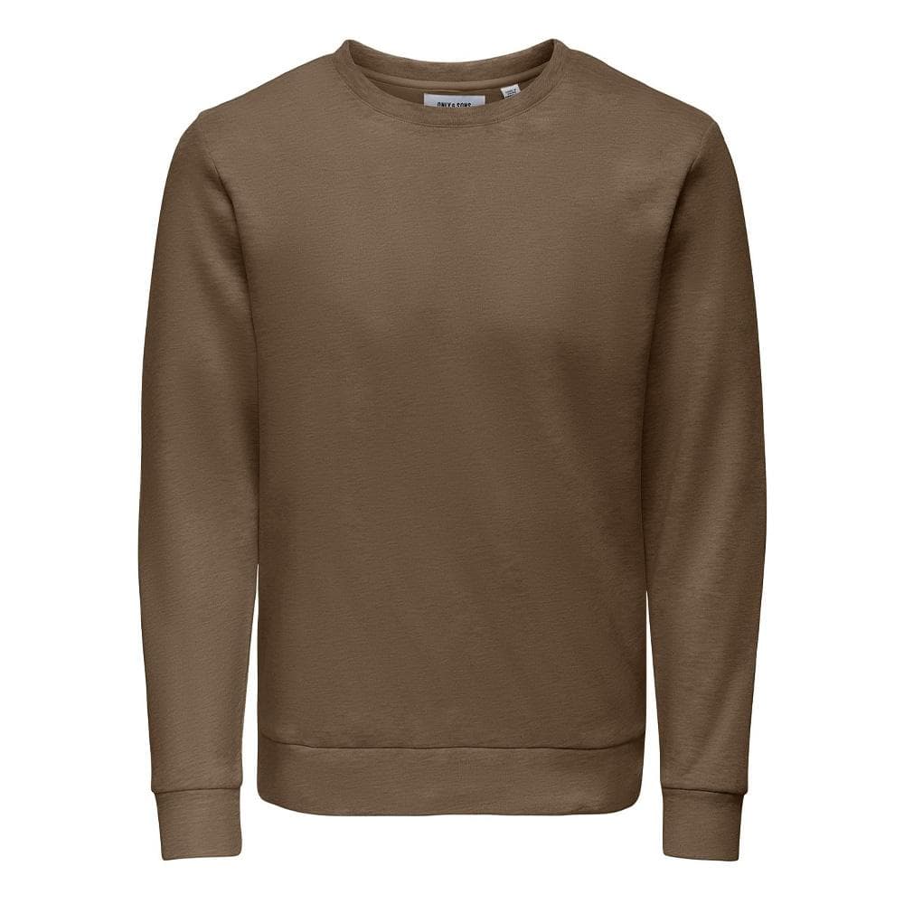 Sweat Marron Homme Only & Sons Chase 1