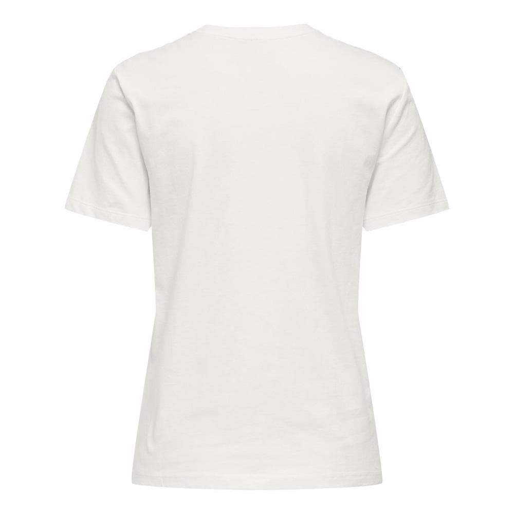 T-Shirt Blanc/Noir Femme Only Heart 2