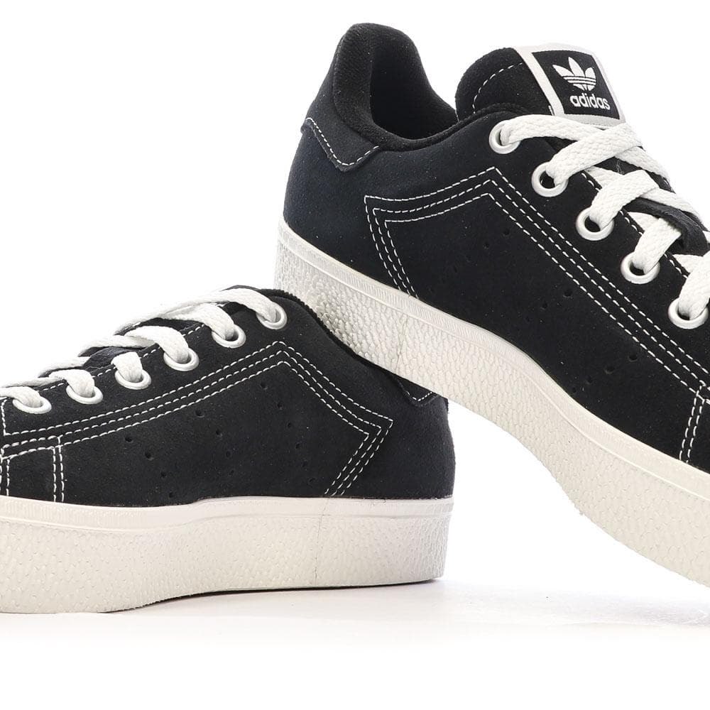 Baskets Noires Garçon/Fille Adidas Stan Smith 7