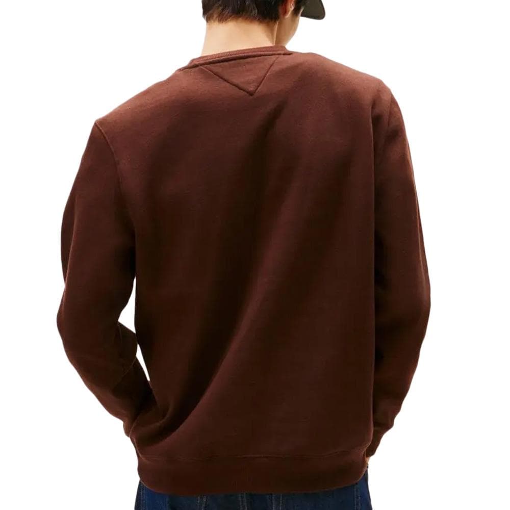 Sweat Marron Homme Tommy Hilfiger Reg Flag Crew 2