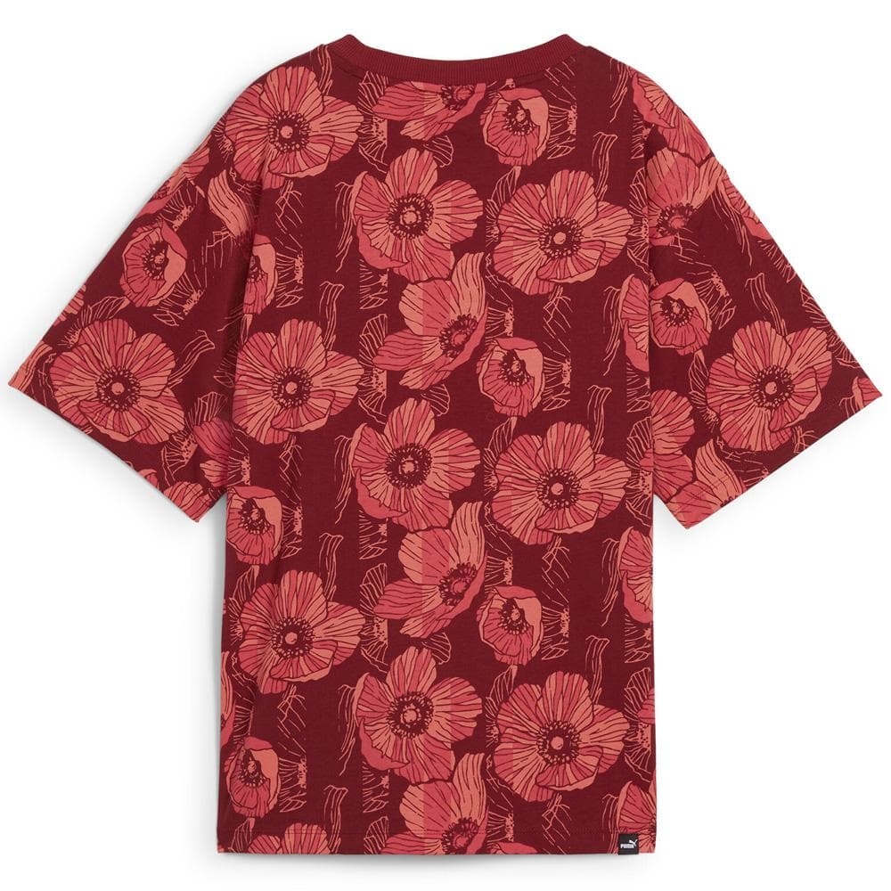 T-Shirt Rouge Femme Puma Class 2