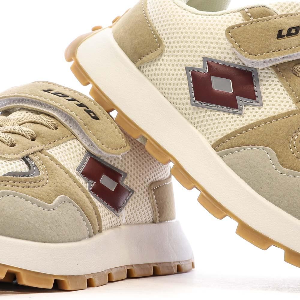 Baskets Beige Garçon Lotto Capri 7