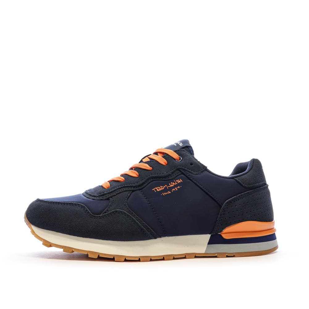 Baskets Marine/Orange Homme Teddy Smith Yellow 1