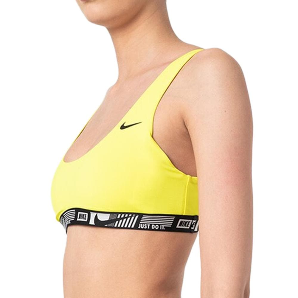 Haut de maillot de bain Jaune Femme Nike Banded Bottom 1