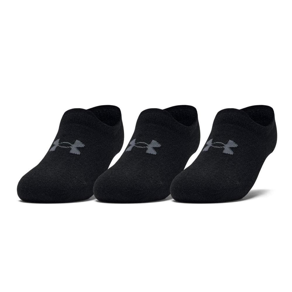 X3 Paires de Chaussettes Noir Garçon Under Armour Ultra 1