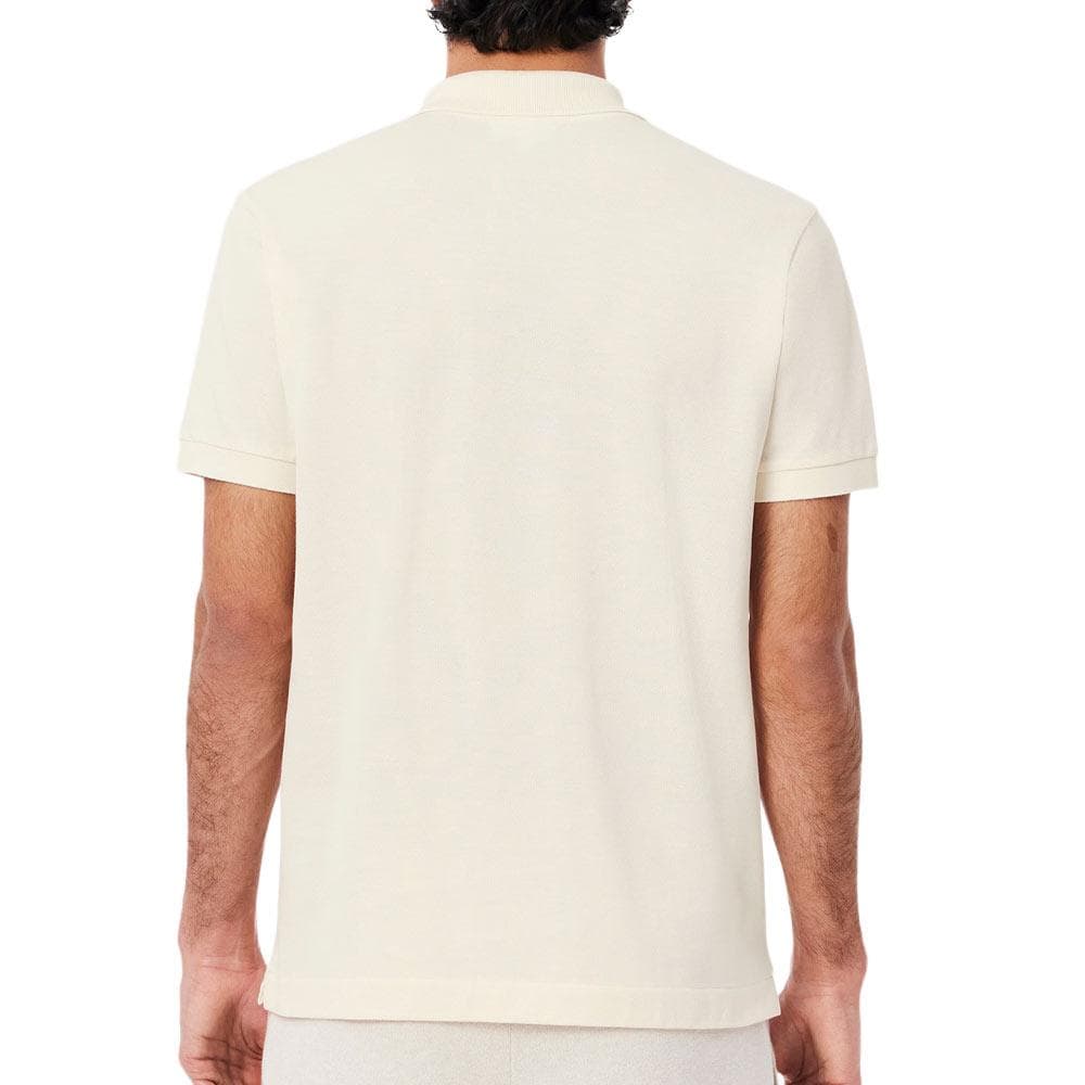 Polo Écru Homme Lacoste Slim Fit Petit 2