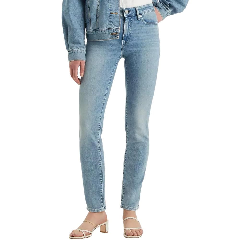 Jean 712 Slim Bleu Clair Femme Levi's Welt Pocket 1