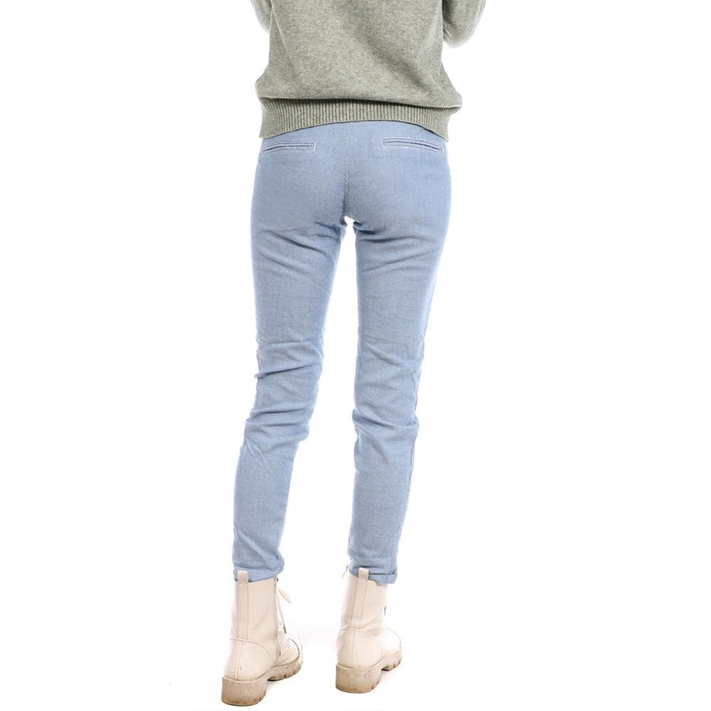 Pantalon en Toile Bleu Femme Teddy Smith Amber 2