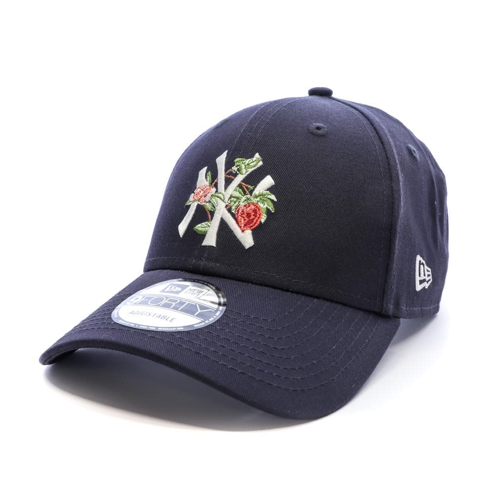 Casquette Bleu Marine Fleuri Homme New Era New York Yankees 1
