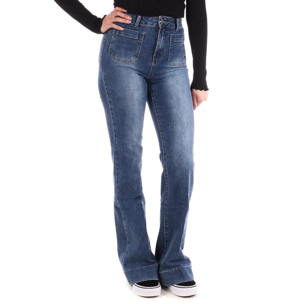 Jean Loose Bleu Femme Monday Premium 800 1