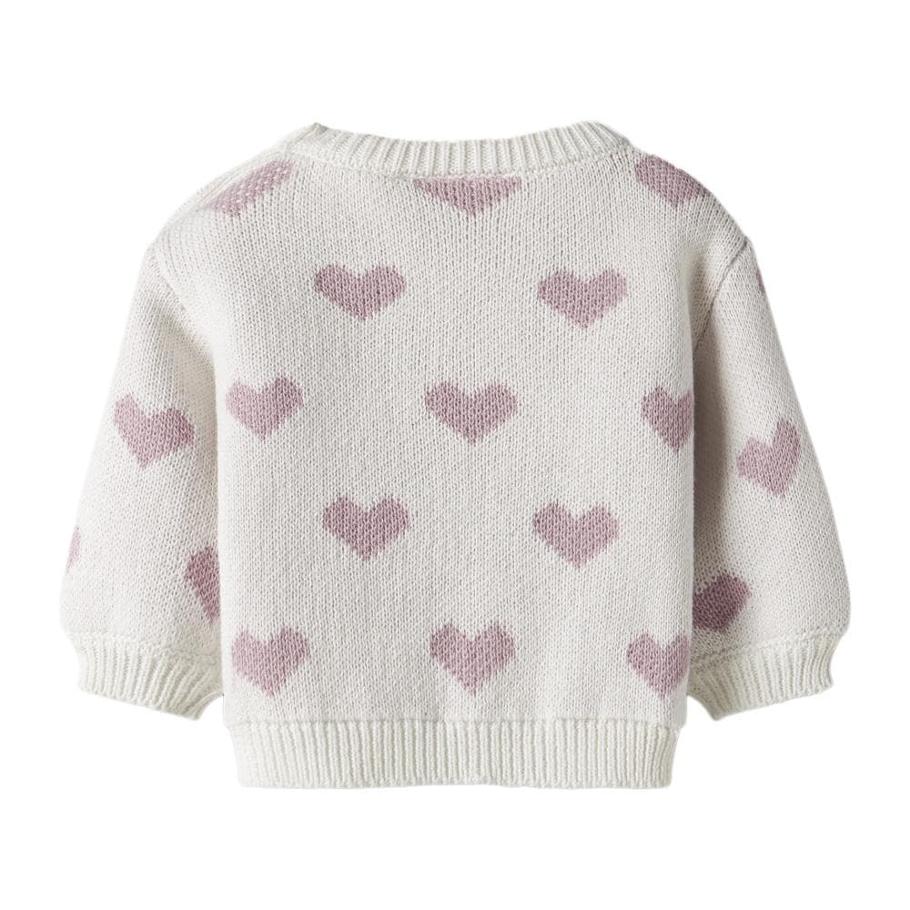 Pull Blanc/Rose Fille Name it Foana 2