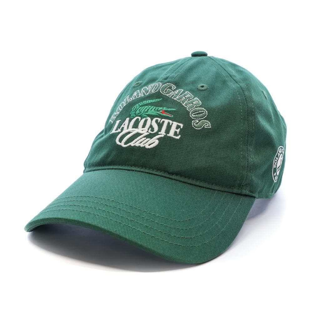 Casquette Verte Lacoste Roland Garros 1