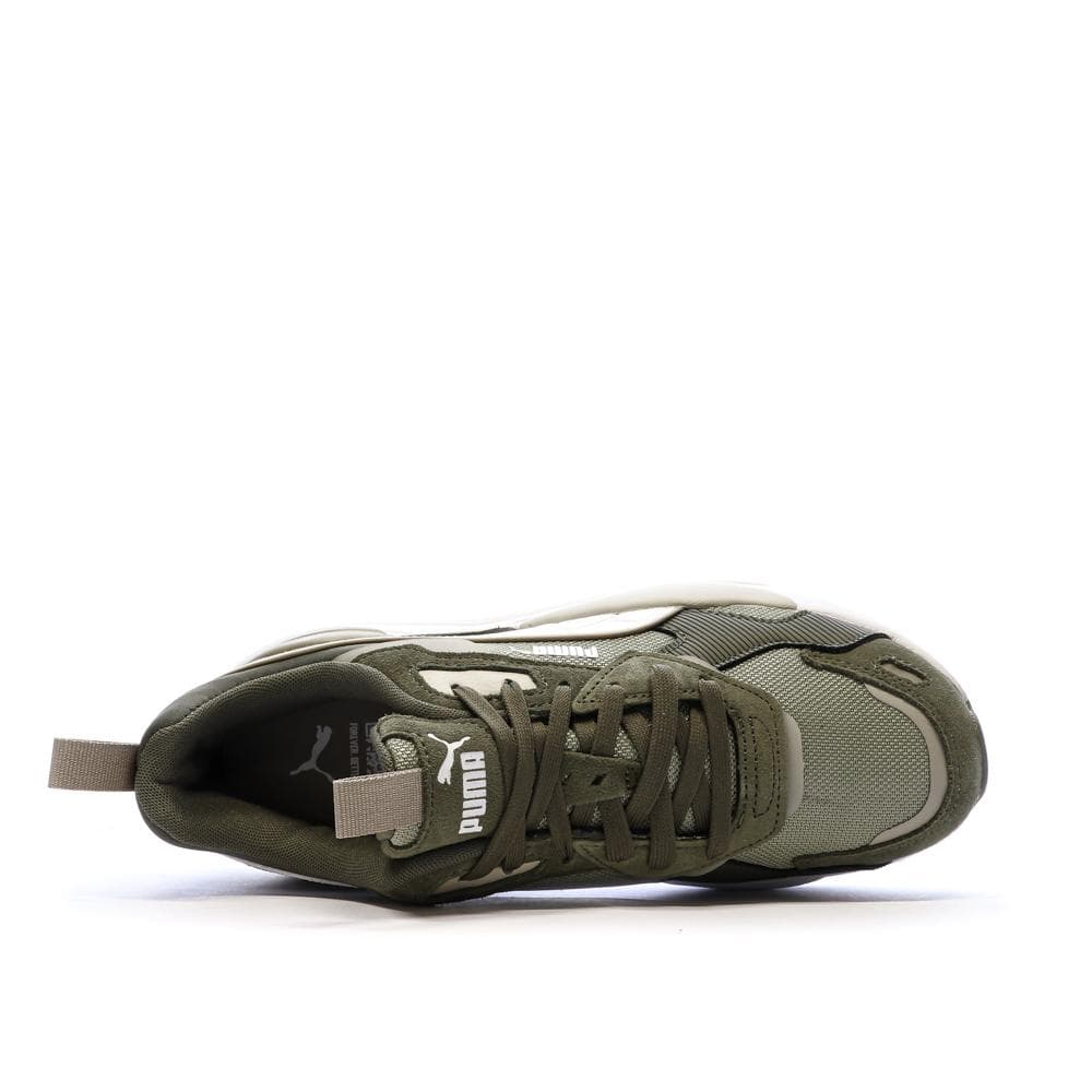 Baskets Blanches/Kaki Homme Puma X-ray 3 S 4