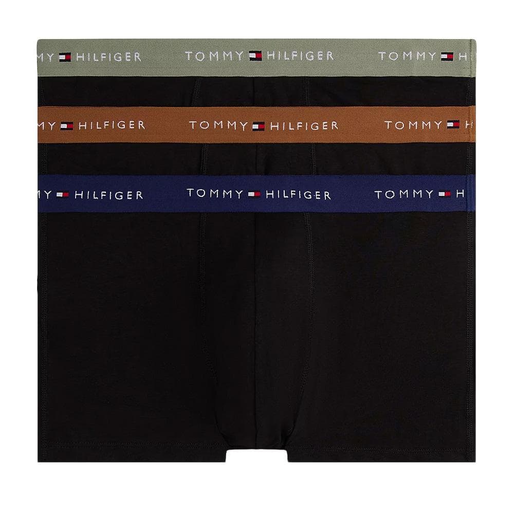 X3 Boxers Noir Homme Tommy Hilfiger Trunk UM0UM02763 3