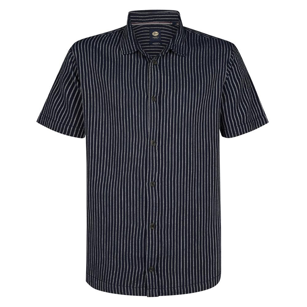 Chemise Marine Homme Petrol Industries Sleeve Uni 1 2